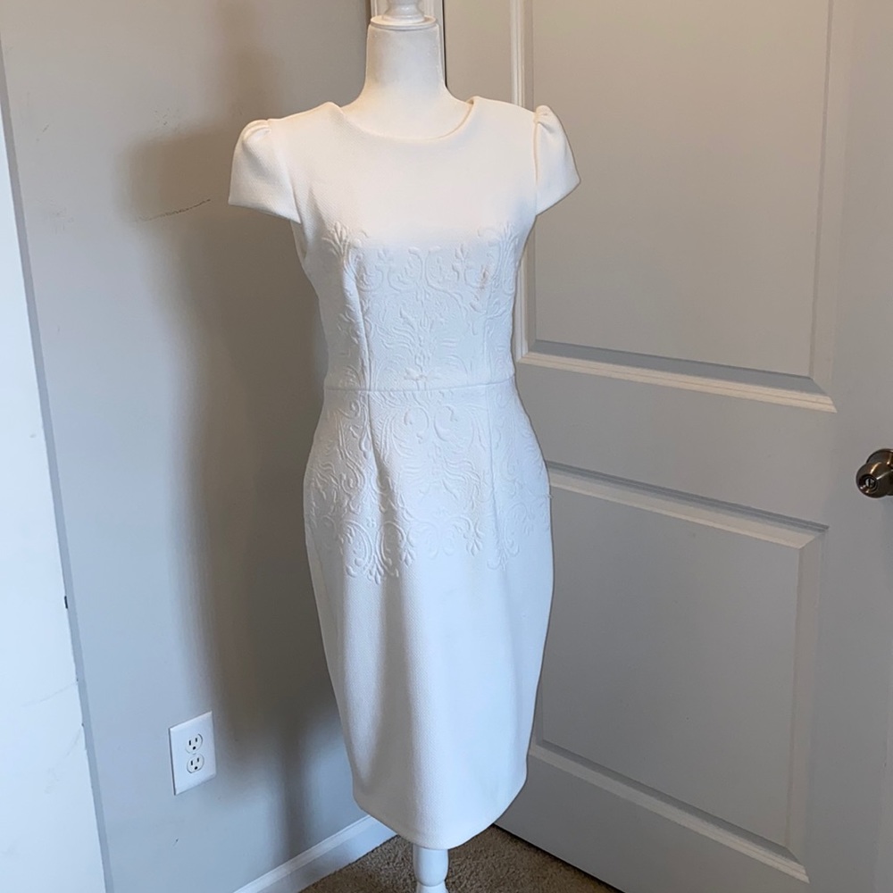 Betsey Johnson Jacquard Midi Dress